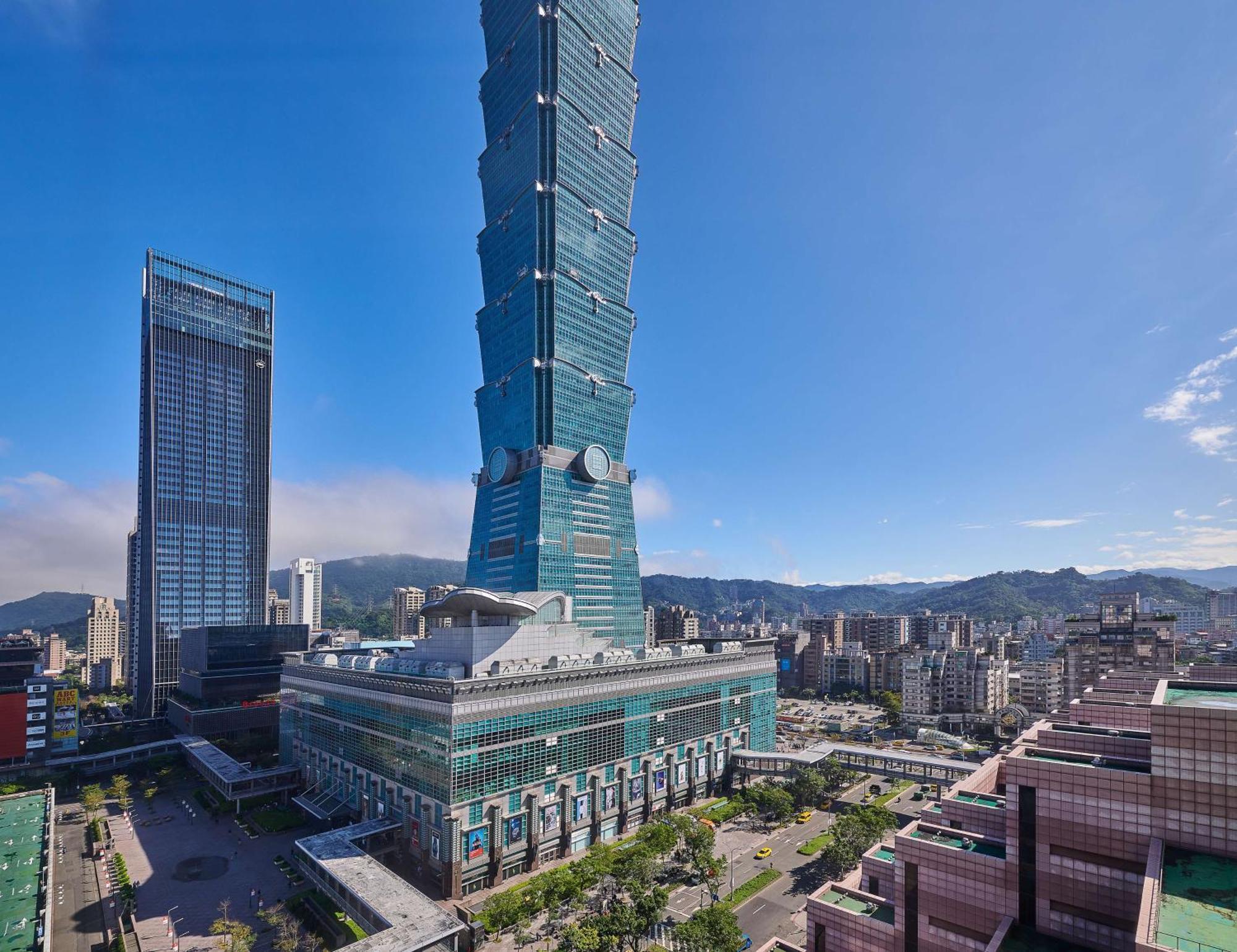 Grand Hyatt Taipei Hotel Exterior foto Taipei 101