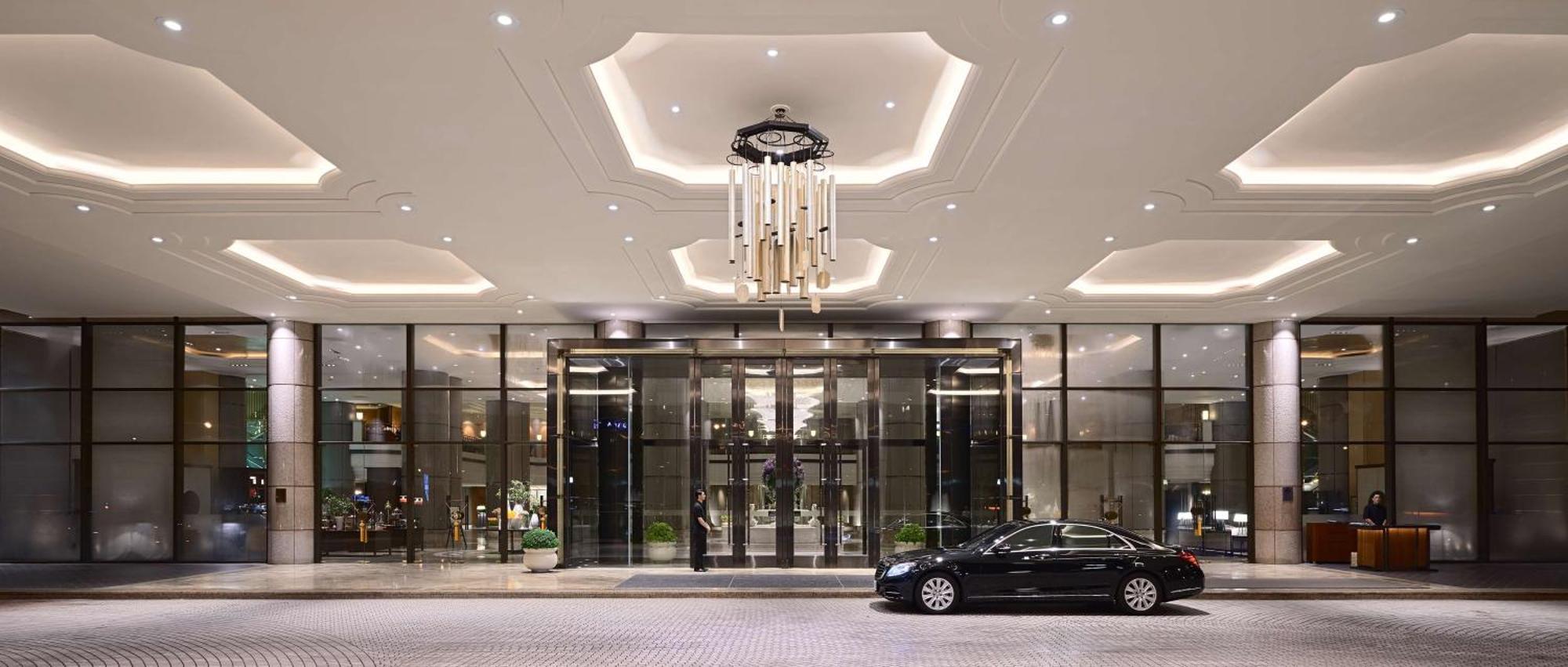 Grand Hyatt Taipei Hotel Exterior foto Entrance