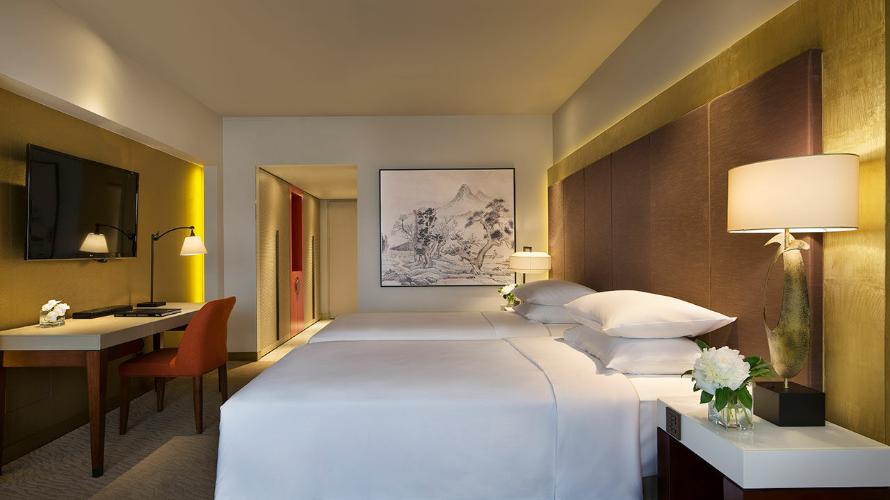 Grand Hyatt Taipei Hotel Exterior foto Deluxe Room